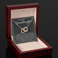 Granddaughter Precious Gift Interlocking Hearts Necklace-[Heartfelt Family Gift]