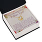 Greatest Mother Ever Love Knot Necklace-[Heartfelt Family Gift]