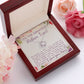 Greatest Mother Ever Love Knot Necklace-[Heartfelt Family Gift]