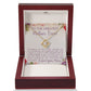 Greatest Mother Ever Love Knot Necklace-[Heartfelt Family Gift]