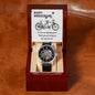 Happy Anniversary Men's Openwork Watch with Lighted Gift Box-[Heartfelt Family Gift]