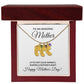Happy Mother's Day Personalized Birthstone Baby Feet Necklace Gift-[Heartfelt Family Gift]