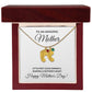 Happy Mother's Day Personalized Birthstone Baby Feet Necklace Gift-[Heartfelt Family Gift]