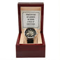 However Far Men's Openwork Watch with Lighted Gift Box-[Heartfelt Family Gift]
