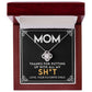 Humorous Gift For Mom From The Favorite Child -Love Knot Necklace-[Heartfelt Family Gift]