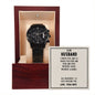 I choose you Black Chronograph Watch with Lighted Gift Box-[Heartfelt Family Gift]