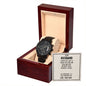 I choose you Black Chronograph Watch with Lighted Gift Box-[Heartfelt Family Gift]