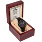 I choose you Black Chronograph Watch with Lighted Gift Box-[Heartfelt Family Gift]