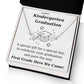 Kindergarten Graduation - Personalized Name Necklace With Heart-[Heartfelt Family Gift]