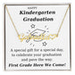 Kindergarten Graduation - Personalized Name Necklace With Heart-[Heartfelt Family Gift]