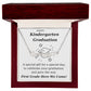 Kindergarten Graduation - Personalized Name Necklace With Heart-[Heartfelt Family Gift]