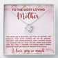 Loving Mother Love Knot Necklace-[Heartfelt Family Gift]