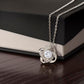Loving Mother Love Knot Necklace-[Heartfelt Family Gift]