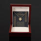Loving Mother Love Knot Pendant Necklace Gift-[Heartfelt Family Gift]