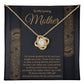 Loving Mother Love Knot Pendant Necklace Gift-[Heartfelt Family Gift]