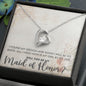 Maid of Honor - Bridal Jewelry - Heart Pendant Gift-[Heartfelt Family Gift]