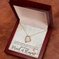 Maid of Honor - Bridal Jewelry - Heart Pendant Gift-[Heartfelt Family Gift]