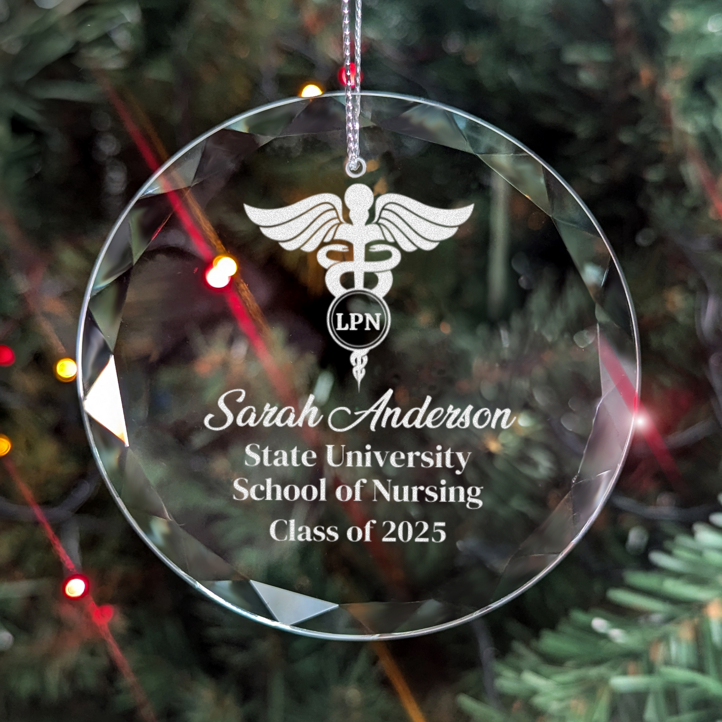 LPN Nursing Graduation Ornament