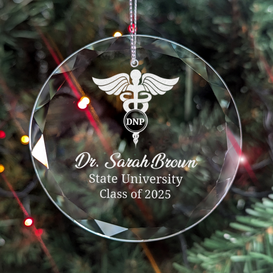 DNP Nurse Practitioner Nursing Graduation Ornament