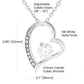 Mom From Son Heart Pendant Necklace Gift-[Heartfelt Family Gift]