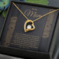 Mom From Son Heart Pendant Necklace Gift-[Heartfelt Family Gift]