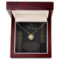 Mom Love Knot Pendant Necklace-[Heartfelt Family Gift]