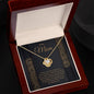 Mom Love Knot Pendant Necklace-[Heartfelt Family Gift]