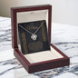 Mom Love Knot Pendant Necklace-[Heartfelt Family Gift]