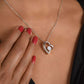 Mom My Anchor Forever Love Heart Necklace-[Heartfelt Family Gift]