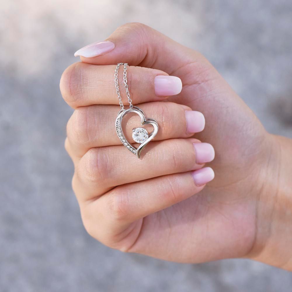 Mom My Anchor Forever Love Heart Necklace-[Heartfelt Family Gift]