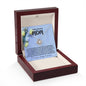 Mom My Anchor Love Knot Necklace Gift-[Heartfelt Family Gift]
