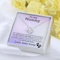 Mommy Baby Bump Pregnancy Gift Love Knot Necklace-[Heartfelt Family Gift]
