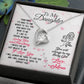 Mother and Daughter Forever Love Heart Necklace-[Heartfelt Family Gift]