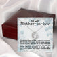 Mother In Law Blessing  Forever Love Heart Necklace-[Heartfelt Family Gift]