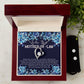 Mother in Law Forever Love Heart Necklace Earring Set-[Heartfelt Family Gift]