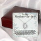Mother In Law Kindness Forever Love Heart Necklace-[Heartfelt Family Gift]