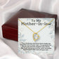 Mother In Law Kindness Forever Love Heart Necklace-[Heartfelt Family Gift]