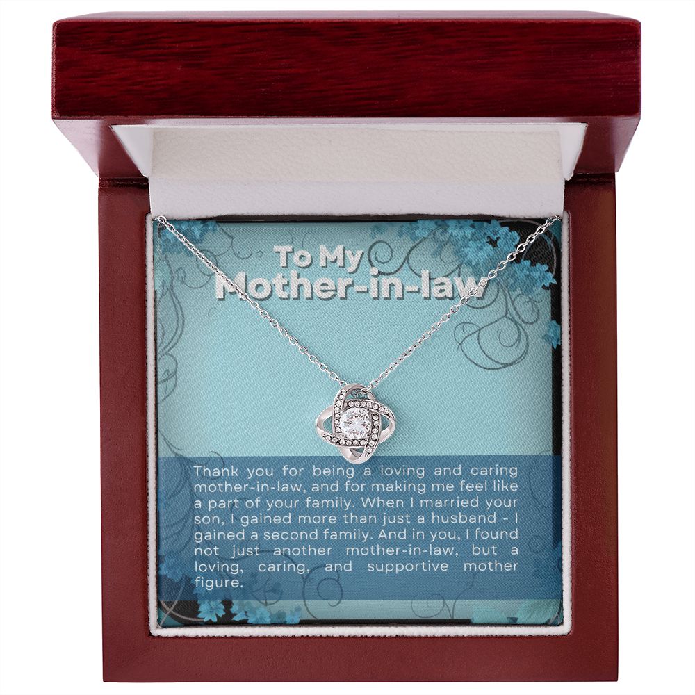 Mother In Law Love Knot Necklace-[Heartfelt Family Gift]