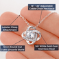 Mother In Law Love Knot Necklace-[Heartfelt Family Gift]