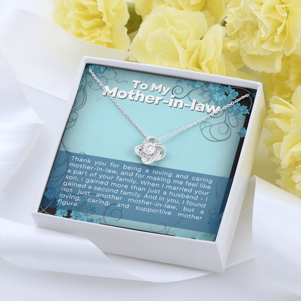 Mother In Law Love Knot Necklace-[Heartfelt Family Gift]