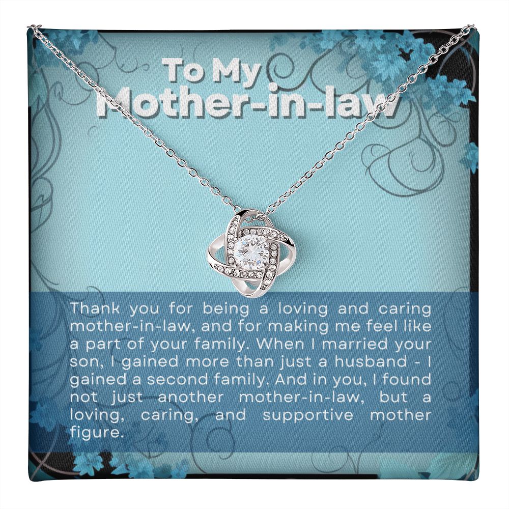 Mother In Law Love Knot Necklace-[Heartfelt Family Gift]