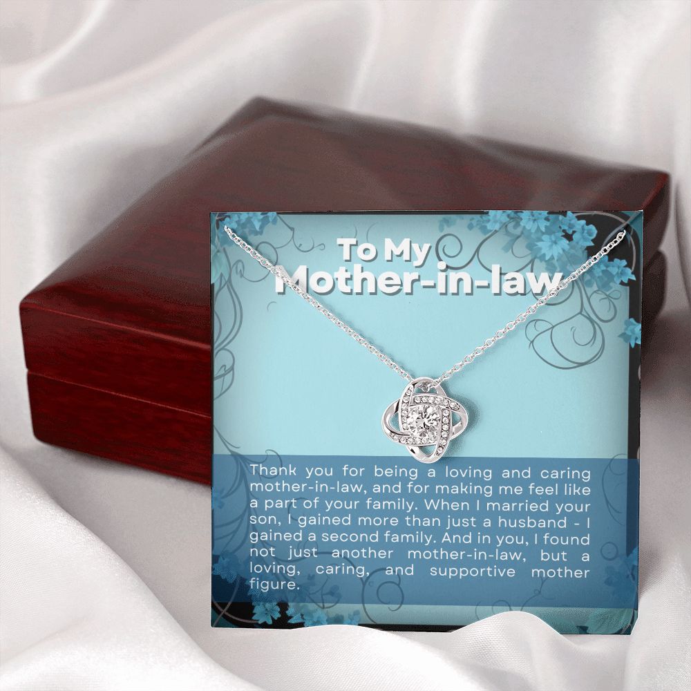 Mother In Law Love Knot Necklace-[Heartfelt Family Gift]