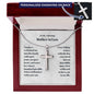 Mother in Law Personalized Cross Necklace-[Heartfelt Family Gift]