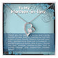Mother In Law Thank You Forever Love Heart Necklace-[Heartfelt Family Gift]