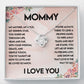 Mother My Rock Love Knot Necklace-[Heartfelt Family Gift]