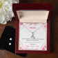 Mother's Day Anchored In Faith Alluring Beauty Necklace Earring Set-[Heartfelt Family Gift]