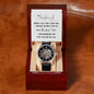 My Husband Men's Openwork Watch with Lighted Gift Box-[Heartfelt Family Gift]