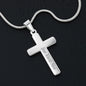 My Soulmate -  Your Smile - Engraved Stainless Steel Cross-[Heartfelt Family Gift]