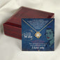 Nurse - Pride and Strength - Love Knot Necklace-[Heartfelt Family Gift]