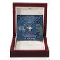 Nurse - Pride and Strength - Love Knot Necklace-[Heartfelt Family Gift]